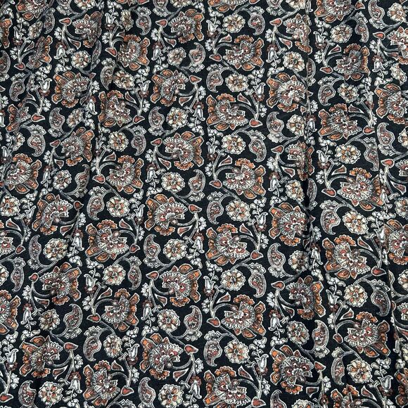 Boden Floral Midi Dress - Black and Pink - Picture 9 of 9